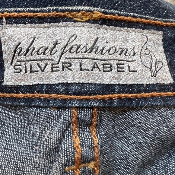 Phat Fashions Silver Label Cotten/Spandex Jeans Size 1 - Picture 7 of 10